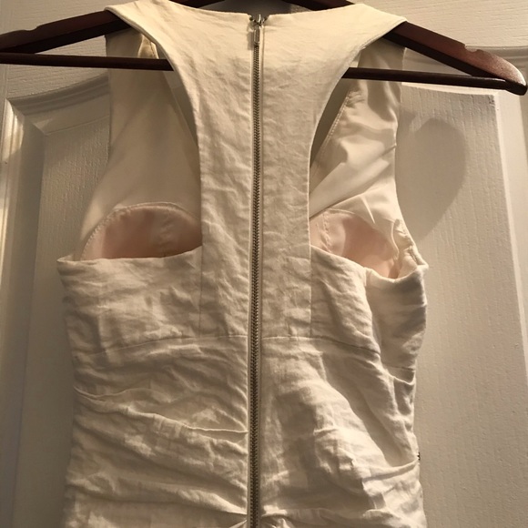 COPY - Nicole Miller off white dress - Picture 4 of 4